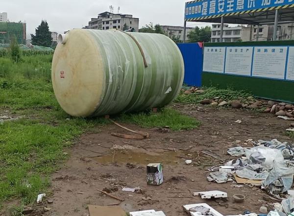 襄樊遂宁船山区10立方玻璃钢化粪池项目